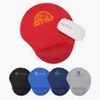 Ariel Wave Non-Slip Mouse Pad with Gel Wrist Rest
