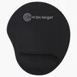 Ariel Wave Non-Slip Mouse Pad with Gel Wrist Rest — view 2