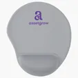 Ariel Wave Non-Slip Mouse Pad with Gel Wrist Rest — view 3