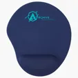 Ariel Wave Non-Slip Mouse Pad with Gel Wrist Rest — view 4