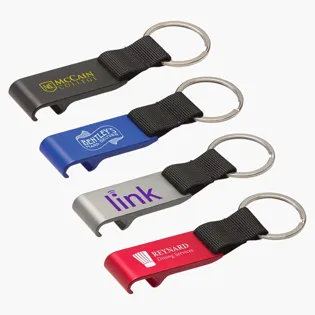 Picture For Aluminum Bottle Opener with Key Ring