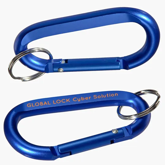 Ariel Aluminum Carabiner with Key Ring — view 3