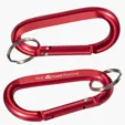 Ariel Aluminum Carabiner with Key Ring — view 4
