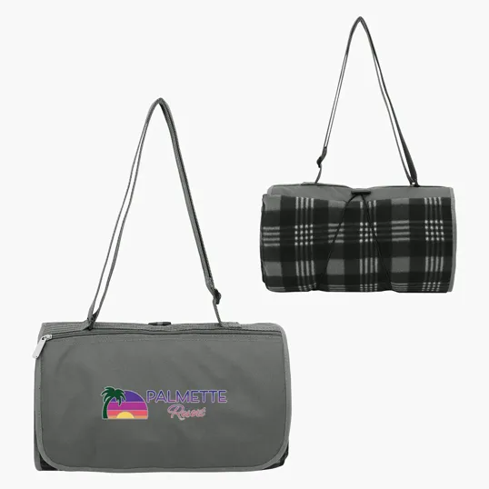 Ariel Premium Barrel Fleece Picnic Blanket — view 2