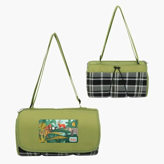 Ariel Premium Barrel Fleece Picnic Blanket — view 4