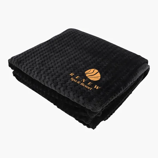 Ariel Snuggle Up Soft-Textured Flannel Blanket — view 2