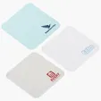Ariel Coretec™ Heavyweight 6" x 6" Draw Twist Microfiber Cleaning Cloth