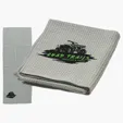 Ariel Gridiron Waffle Microfiber Sports Towel, 12" x 32" — view 3