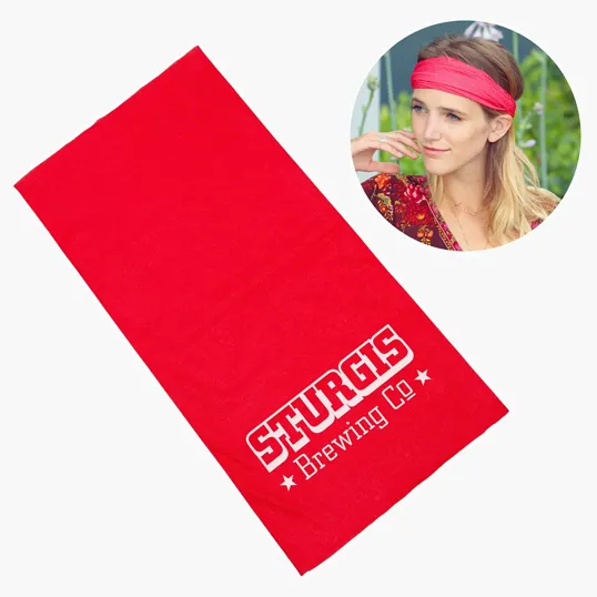 Ariel One-Color Printed Huggle Tube Bandanna — view 6