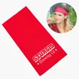 Ariel One-Color Printed Huggle Tube Bandanna — view 6