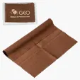 Ariel 6" x 6" 220GSM Microfiber Cleaning Cloth in Clear PVC Case — view 3