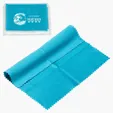 Ariel 6" x 6" 220GSM Microfiber Cleaning Cloth in Clear PVC Case — view 10