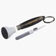 Ariel Swab Microfiber Earbud & Screen Cleaner with Key Ring — view 2