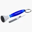 Ariel Swab Microfiber Earbud & Screen Cleaner with Key Ring — view 3