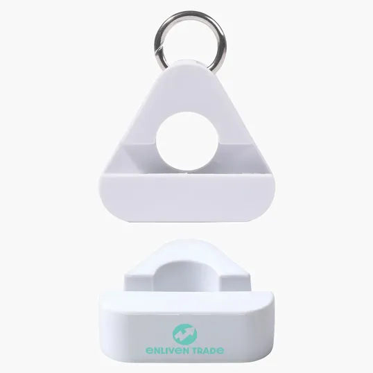 Ariel Triangle Phone Stand with Carabiner — view 5