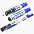 Level Light Screwdriver Pen with LED and Pocket Clip — view 3