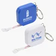 Ariel Square 5-Foot Tape Measure with Key Chain