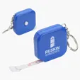 Ariel Square 5-Foot Tape Measure with Key Chain — view 2