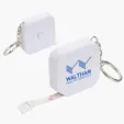 Ariel Square 5-Foot Tape Measure with Key Chain — view 3