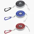 Ariel Round Carabiner Tape Measure