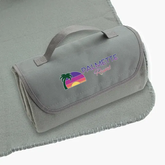 Ariel Barrel Fleece Blanket — view 4