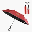 Ariel Ridgeline 46" Arc Reflective Umbrella with Carabiner Handle — view 5