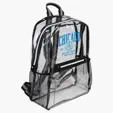 Ariel Diamond Clear TPU Backpack — view 3