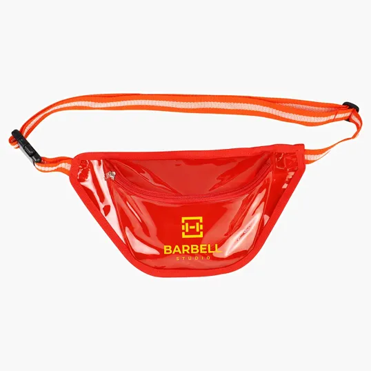 Ariel Diamond Clear TPU Belt Bag — view 4
