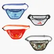 Ariel Diamond Clear TPU Belt Bag