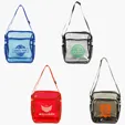 Ariel Diamond Clear TPU Messenger Bag