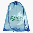 Ariel Diamond Clear TPU Drawstring Bag — view 2