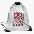 Ariel Diamond Clear TPU Drawstring Bag — view 3