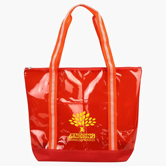 Diamond Clear TPU Zippered Tote — view 3