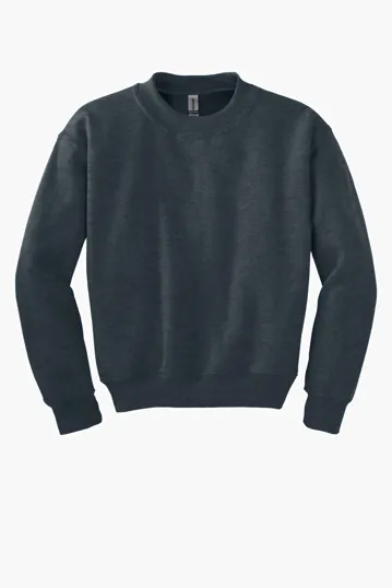 Gildan Youth Heavy Blend Crewneck Sweatshirt — view 3