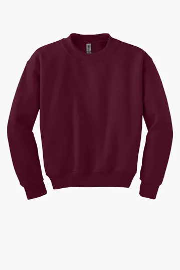 Gildan Youth Heavy Blend Crewneck Sweatshirt — view 4