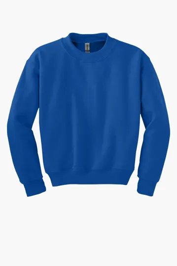 Gildan Youth Heavy Blend Crewneck Sweatshirt — view 7