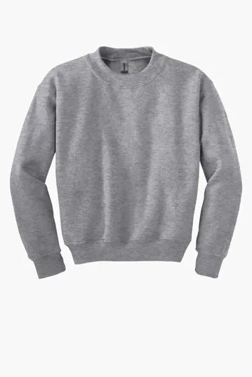 Gildan Youth Heavy Blend Crewneck Sweatshirt — view 8