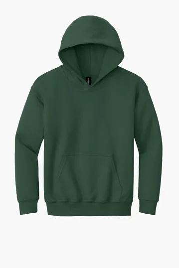 Gildan Youth Heavy Blend Hooded Sweatshirt — view 4