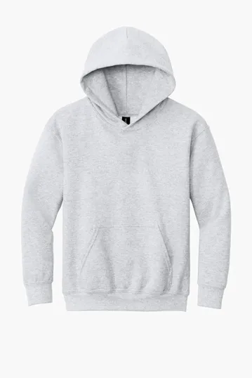 Gildan Youth Heavy Blend Hooded Sweatshirt — view 2