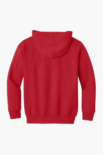 Gildan Youth Heavy Blend Full-Zip Hooded Sweatshirt — view 9