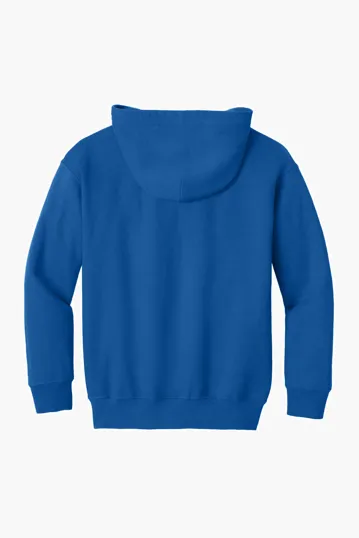 Gildan Youth Heavy Blend Full-Zip Hooded Sweatshirt — view 10