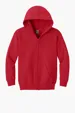 Gildan Youth Heavy Blend Full-Zip Hooded Sweatshirt — view 4