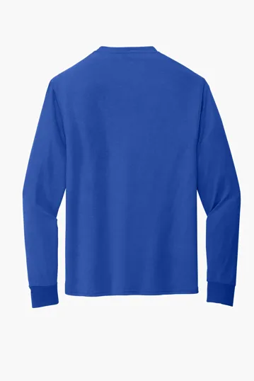 Jerzees Dri-Power 100% Polyester Long Sleeve T-Shirt — view 10