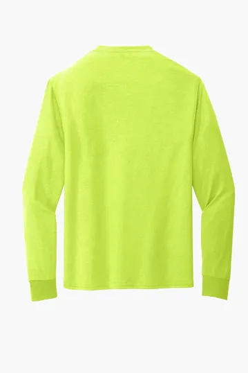 Jerzees Dri-Power 100% Polyester Long Sleeve T-Shirt — view 11