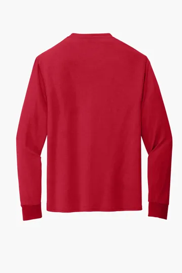 Jerzees Dri-Power 100% Polyester Long Sleeve T-Shirt — view 14