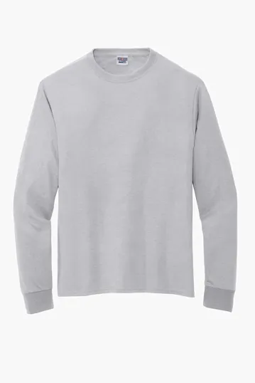 Jerzees Dri-Power 100% Polyester Long Sleeve T-Shirt — view 5