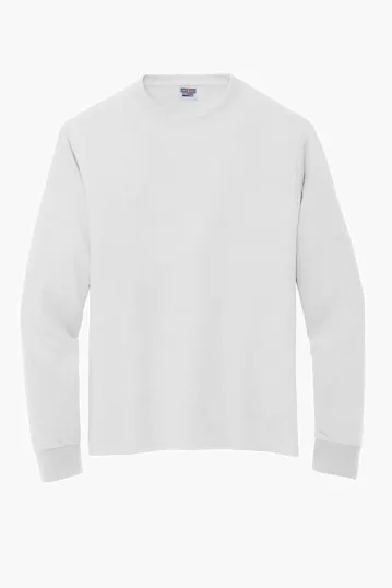 Jerzees Dri-Power 100% Polyester Long Sleeve T-Shirt — view 7