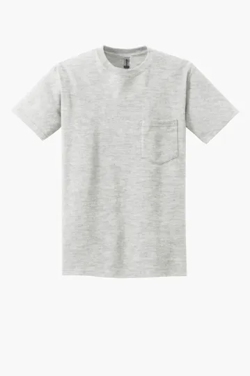 Gildan Ultra Cotton 100% US Cotton T-Shirt with Pocket — view 2