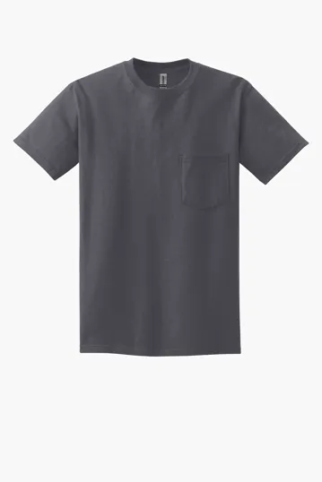 Gildan Ultra Cotton 100% US Cotton T-Shirt with Pocket — view 4