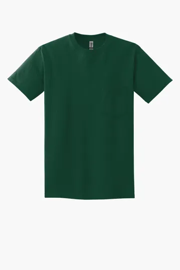 Gildan Ultra Cotton 100% US Cotton T-Shirt with Pocket — view 5